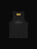 Corteiz Alcatraz Unisex Tank Top Black/Black