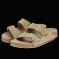 BIRKENSTOCK ARIZONA SOFT FOOT BED - KHAKI