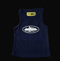 Corteiz Alcatraz Unisex Tank Top Navy Blue