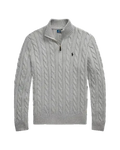 Ralph lauren cable knit quarter zip